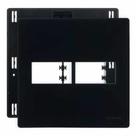 Placa 4x4 2 Posto Infiniti Preto c/ Suporte Placa 4x4 2 Posto Infiniti Preto c/ Suporte