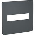Placa 4x4 2 Postos Stellar Black Schneider - SCHNEIDER ELETRICA