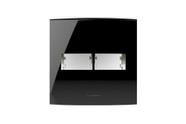 Placa 4X4 2MOD DIST COM SUP INOVA PRO CLASS BLACK P - Alumbra