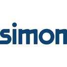 Placa 4x4 3+3 Postos Preto Brilhante 35613-59 - Simon 30