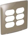 Placa 4x4 3 3postos sep malt gloss nereya - pial