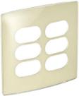 Placa 4x4 3 3postos sep quinoa gloss nereya - pial