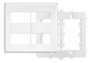 Placa 4X4 4 Modulos Fame Evidence Com Suporte Placa 4X4 4 Modulos Fame Evidence Com Suporte