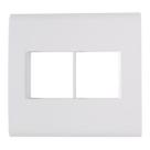 Placa 4X4 4 Postos Liz Branco Tramontina