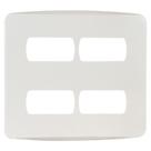 Placa 4x4 4 Postos Separados Branca Miluz - S3b77440 - Schneider Placa 4x4 4 Postos Separados Br Schneide Placa 4x4 4 Postos Separados Branca Miluz - S3b77440 - Schneider Placa 4x4 4 Postos Separados Br Schneide