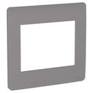 Placa 4X4 6 Postos Axis Grey S730203224 Orion Schneider