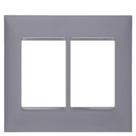 Placa 4x4 6 Postos Pial Plus+ Legrand Cinza 618516CZ