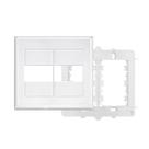 Placa 4x4 c/2modulo c/sup bc fame