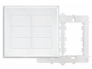 Placa 4x4 cega c/sup.bc fame