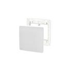 Placa 4X4 Cega S730200224 Axis Grey Orion Schneider Cinza