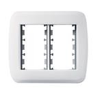 Placa 4x4 Com Suporte Branca 50140 Classica - Pezzi Placa 4x4 Com Suporte Branca 50140 Classica - Pezzi