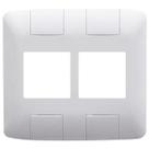 Placa 4x4 P/ 4 Postos Branco Aria - Tramontina