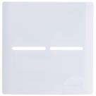 Placa 4x4 Para 2 Interruptores Novara Branca