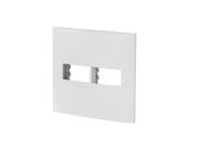 Placa 4x4 Para 2 Postos Branco Alumbra Inova Pro Placa 4x4 Para 2 Postos Branco Alumbra Inova Pro