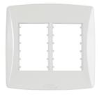 Placa 4x4 Para 6 Modulos Petra - Mill