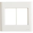 Placa 6 Postos 4x4 Tramontina Giz Branca Soft Touch com Suporte Placa 6 Postos 4x4 Tramontina Giz Branca Soft Touch com Suporte