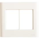 Placa 6 Postos 4x4 Tramontina Giz Branca Soft Touch Suporte