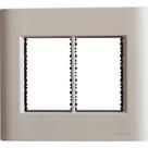 Placa 6 Postos 4x4 Tramontina Giz Fendi Suporte
