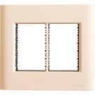 Placa 6 Postos 4x4 Tramontina Giz Nude Soft Touch Com Suporte Tramontina Placa 6 Postos 4x4 Tramontina Giz Nude Soft Touch Com Suporte Tramontina