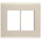 Placa 6 Postos 4x4 Tramontina Liz Bege Tramontina