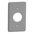 Placa Acabamento 4x2 Tomada Redonda Silentoque Pial