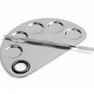 Placa Aço Inox Com Espátula Tipo Meia Lua - Le Vangee