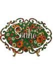 Placa Aconchego Sonhe verde