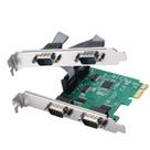 Placa Adaptadora Serial PCIe RS232 MZHOU com 4 Portas