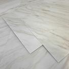 Placa Adesiva Flexível para Parede Mármore Conde Branco 30x60cm