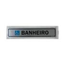 Placa AL Banheiro Cadeirante 5x25 DECORE