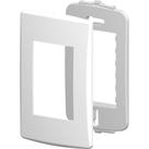 Placa Alumbra Siena 4X2 Branca (3 Modulos) 6403