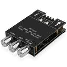 Placa amplificadora de áudio Bluetooth ARRAROWN ZK-502T 50W+50W