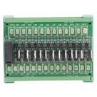 Placa amplificadora de sinal PLC Fafeicy 12 canais DC12-36V