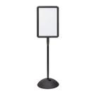 Placa apagável a seco Safco Write Way, placa retangular de 65 cm, preta Placa apagável a seco Safco Write Way, placa retangular de 65 cm, preta