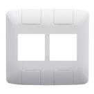 Placa Aria 4 Módulos 4x4 Branco Tramontina Placa Aria 4 Módulos 4x4 Branco Tramontina