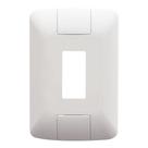 Placa Aria Tramontina 4x2 1 Módulo Vertical Branco