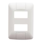 Placa Aria Tramontina 4x2 2 Módulos Separados Branco