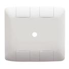 Placa Aria Tramontina 4x4 com Furo 9,5mm Branco