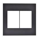 Placa Arteor 3+3 Postos 4x4cm Graphite - Pial Legrand