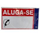 Placa Autocolante Sinalize Aluga-se 20x30cm Placa Autocolante Sinalize Aluga-se 20x30cm