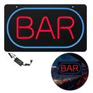 Placa Bar Led Retro Luminária Vintage Bar Painel De Neon
