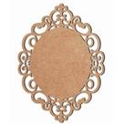 Placa Base Moldura Arabesco Plaquinha MDF