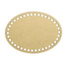 Placa Base Oval Cesto Fio de Malha Croche 20x14,6 Mdf Madeira Placa Base Oval Cesto Fio de Malha Croche 20x14,6 Mdf Madeira