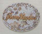Placa Bem Vindo Placa Bem Vindo