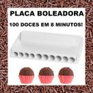 Placa boleadora doces brigadeiro branca 10g 13g e 17g - loja do abençoado