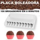 Placa boleadora doces brigadeiro branca 10g 13g e 17g - loja do abençoado