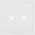 Placa Branca 2 Furos Com Suporte 4x4 - Ek-30000-86 - Ekron Placa Branca 2 Furo Com Suporte 4 . - Ek-30000-86 - Ekron