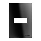 Placa brava up soprano 4x2 1 modulo paralelo preto