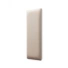 Placa Cabeceira 20cm X 60cm Unidade Suede Off White