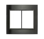 Placa Carbono 4"x 4" com Suporte (6 Módulos) - Revitá (5TG9 9426CA) - SIEMENS Placa Carbono 4"x 4" com Suporte (6 Módulos) - Revitá (5TG9 9426CA) - SIEMENS